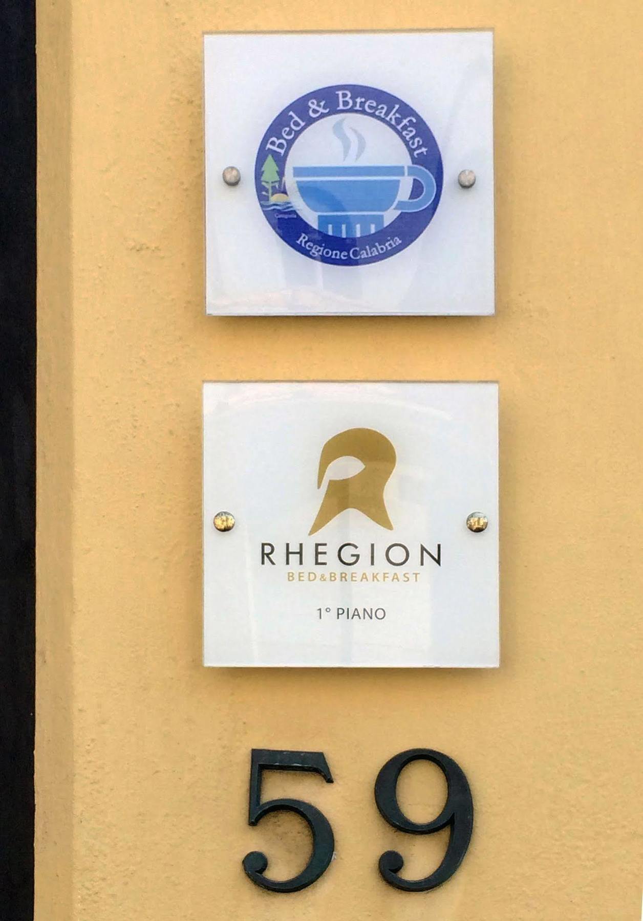 Rhegion B&B 레조디칼라브리아 외부 사진